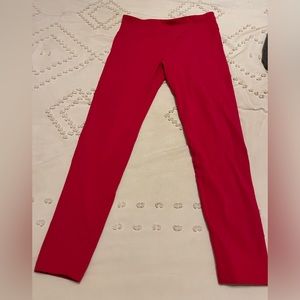 Women J Crew hot pink leggings.  Brand new without tags size medium